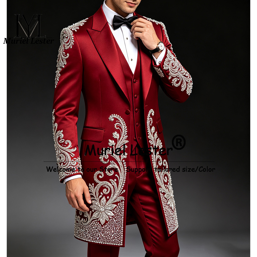 Men'S Formal Dinner Wear - Costume de Soirée de Luxe pour