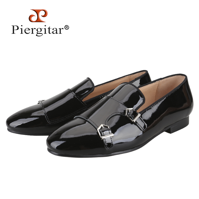 Men Formal Wear Fashion - Piergitar nouvelle couleur noire en cuir