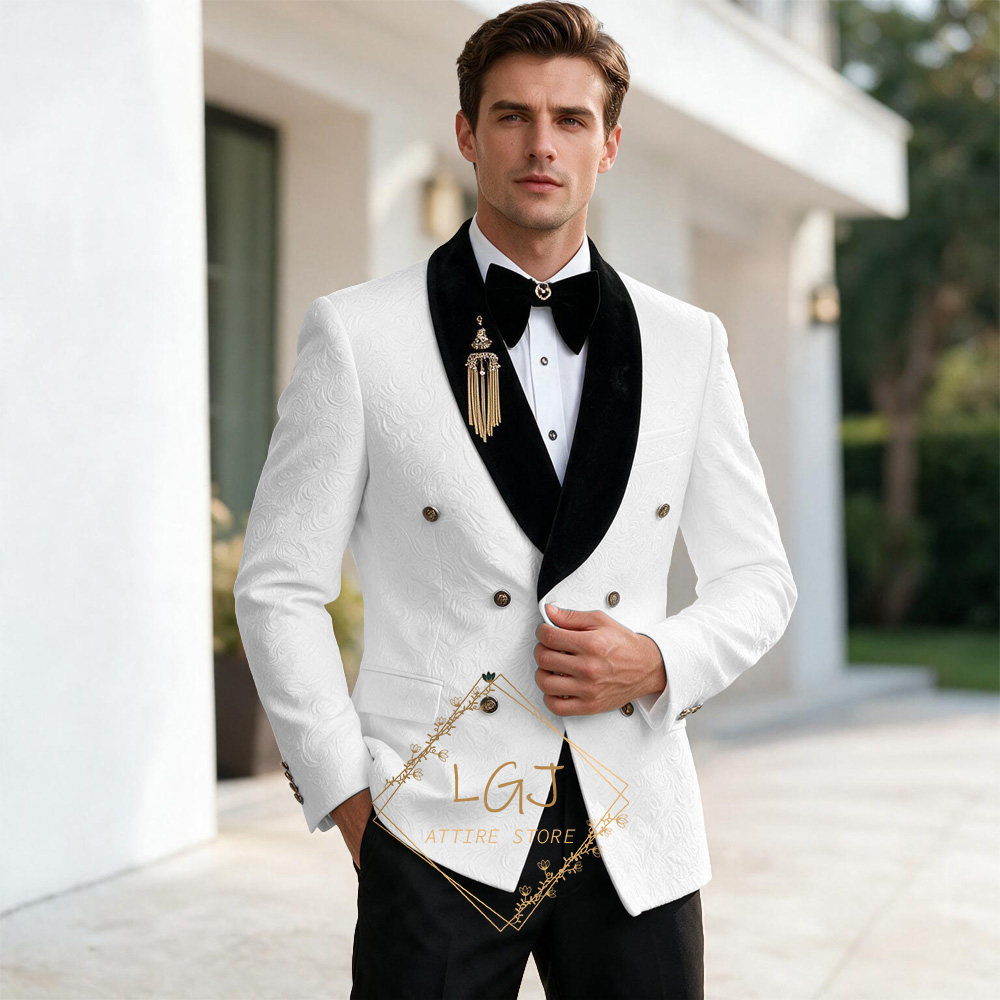 Men'S Formal Dinner Wear - Ensemble de smoking de luxe 2