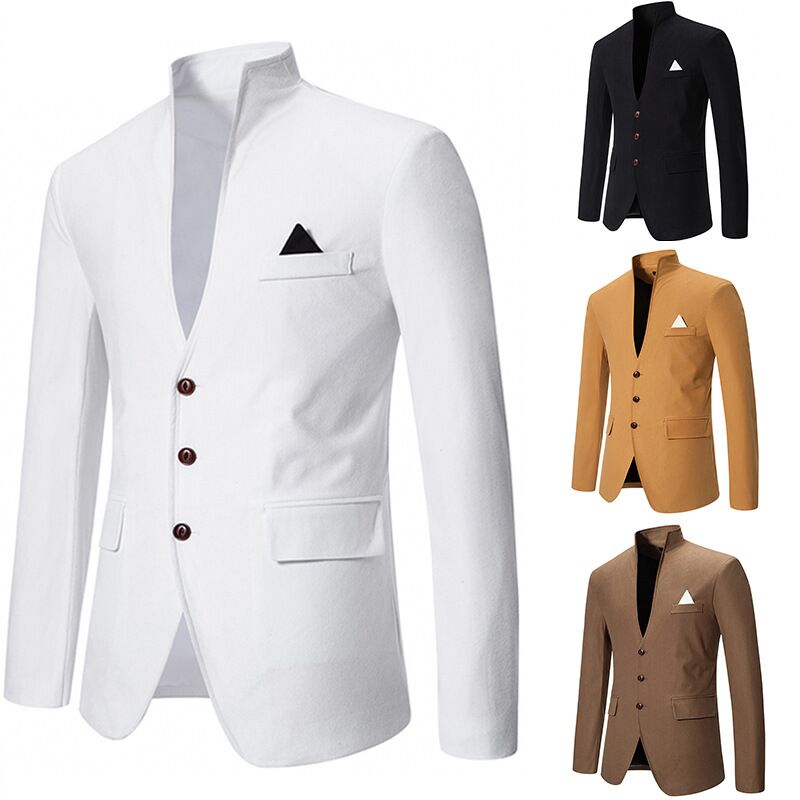 Men Formal Wear Top - Veste de smoking décontractée pour homme,