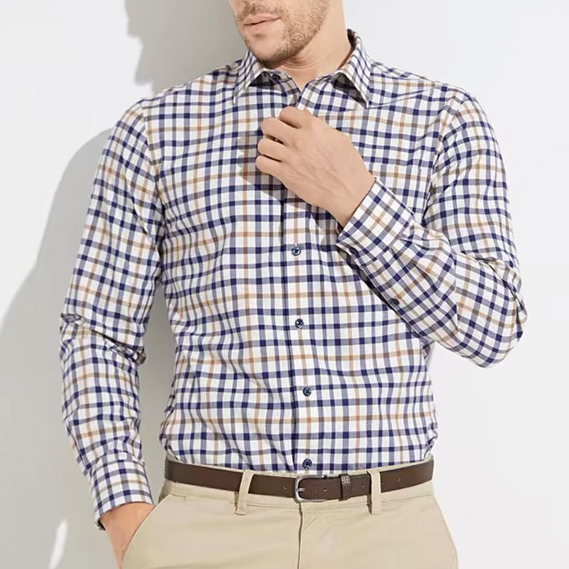Chemise en pur coton à manches - Men Formal Wear Top avis et prix