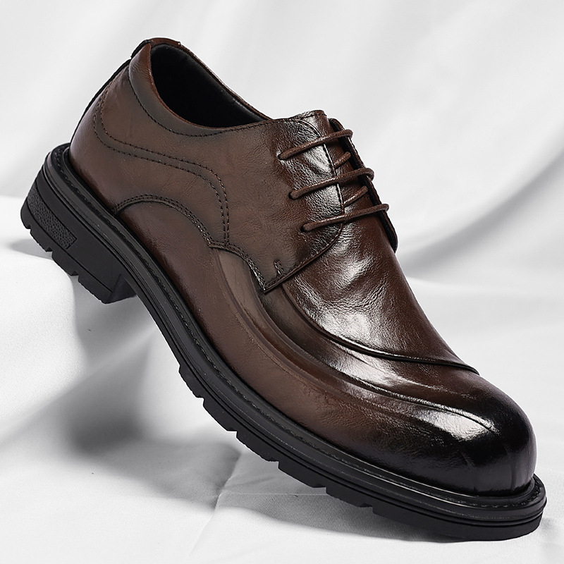 Chaussures habillées en cuir v - Men Formal Wear Fashion avis et prix