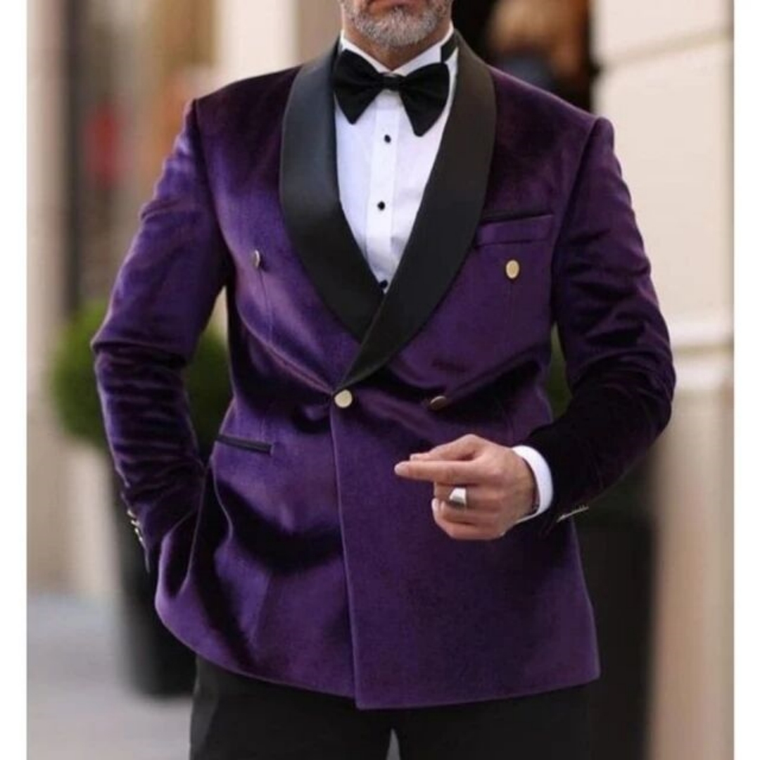 Costume de Mariage en Velours  - Men Formal Wear Top avis et prix