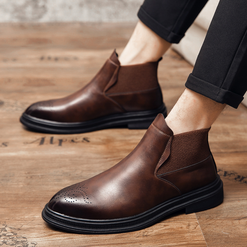 Les chaussures montantes en cu - Men Formal Wear Top avis et prix