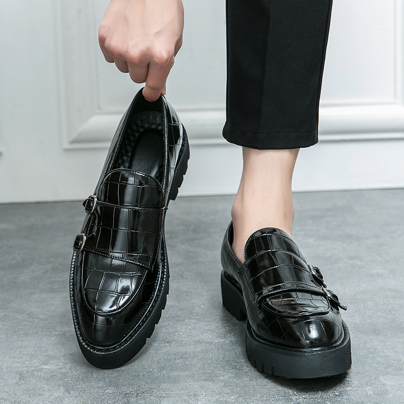 Chaussures en cuir décontracté - Men Formal Wear Fashion avis et prix