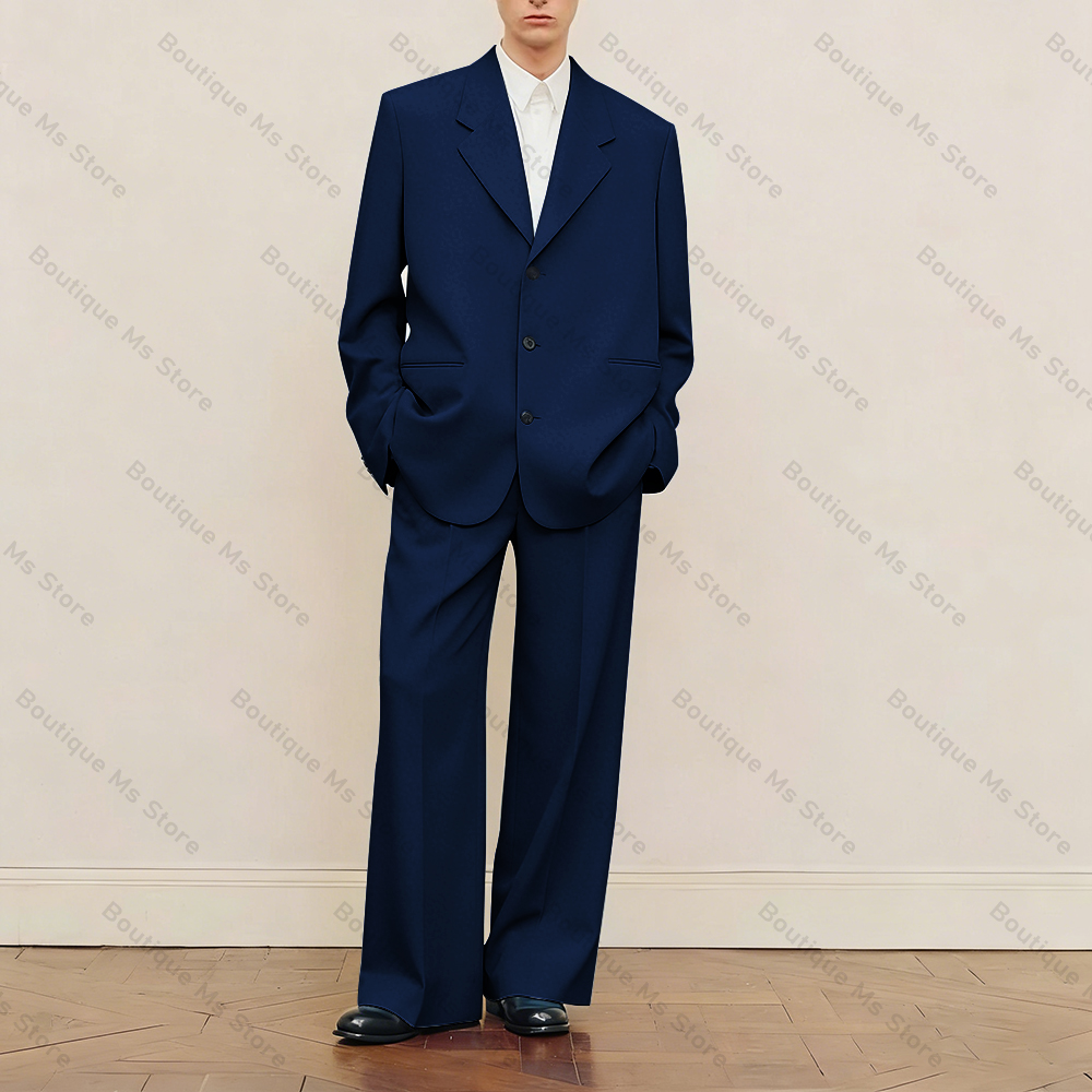 Ensemble de costume surdimensi - Men Formal Wear Fashion avis et prix