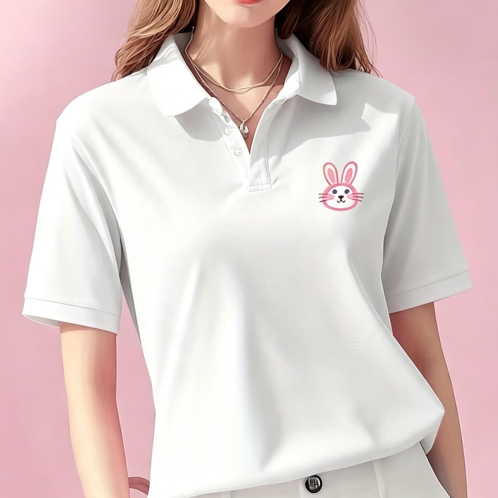 Polo unisexe noir à col à reve - Men Formal Wear Top avis et prix